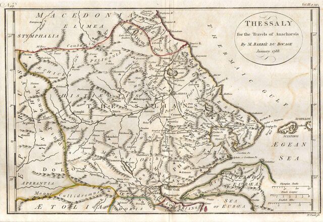 File:1788 Bocage Map of Thessaly in Ancient Greece ( the home of Achilles) - Geographicus - Thessaly-white-1793.jpg