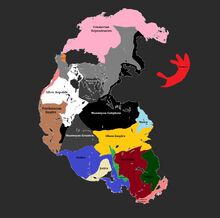 Pangea 900 AD