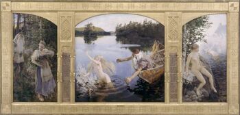 Gallen Kallela The Aino Triptych