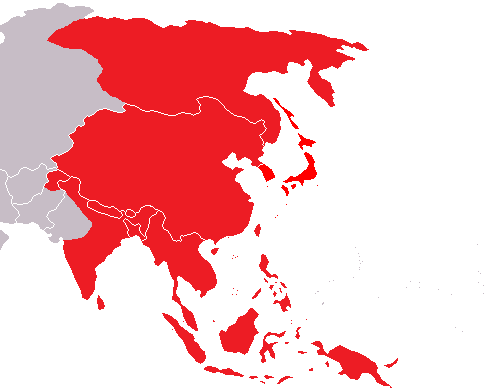 Японская империя карта на пике
