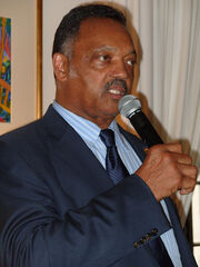 With Jesse Jackson