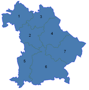 Bavarian Admin Districts