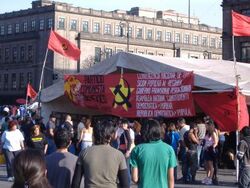 Mexican communist rally 2006