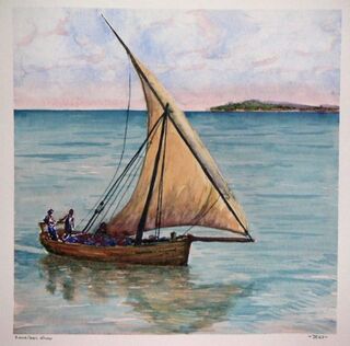Dhow in Zanzibar