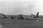 German PLane Destroyed
