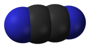 Cyanogen molecule