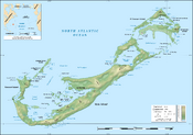 Topography of Bermuda