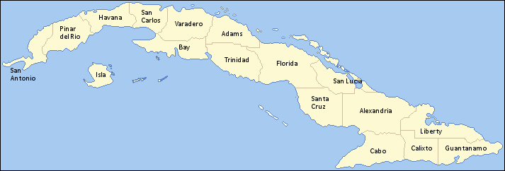 Cuba county map (Alternity)