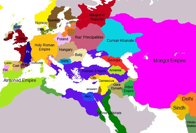 Map europe 2