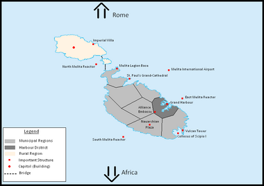 Map of Melita