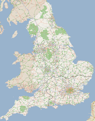 Exclusion zone map