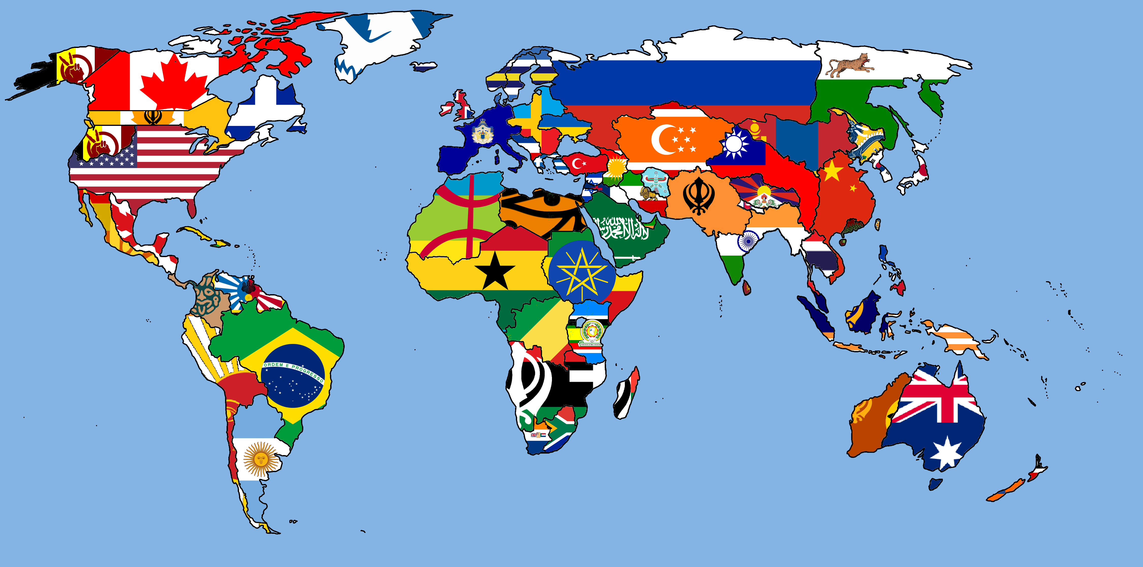 map, World, Countries, Flag Wallpapers HD / Desktop and Mobile Backgrounds