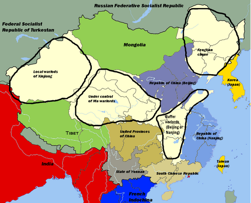 China aprox 1921