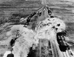 Korean War, train attack
