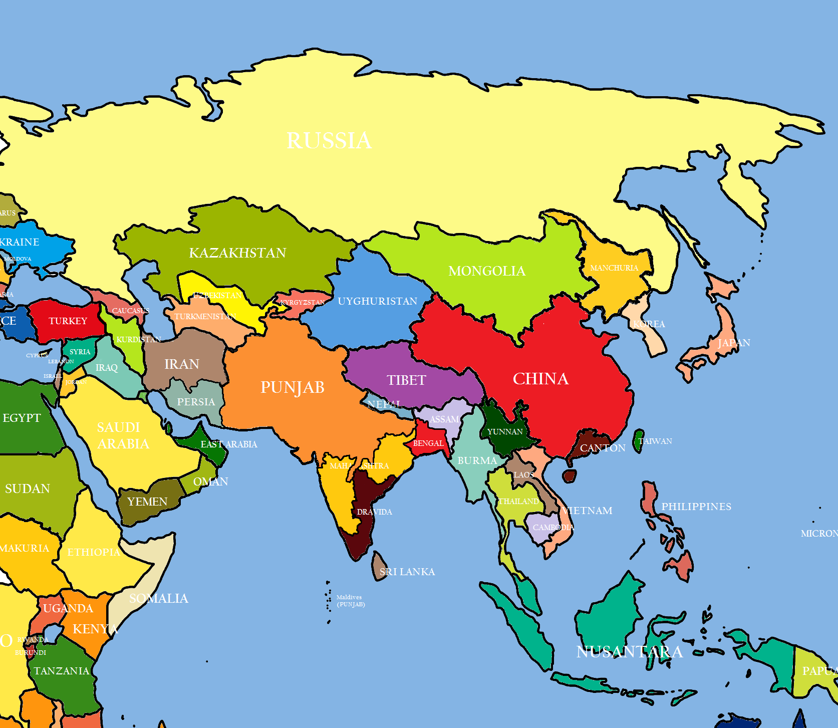 Карта Азии с границами государств 2023. Политическая карта Евразии. Карта Евразии со странами. Политическая карта евра.