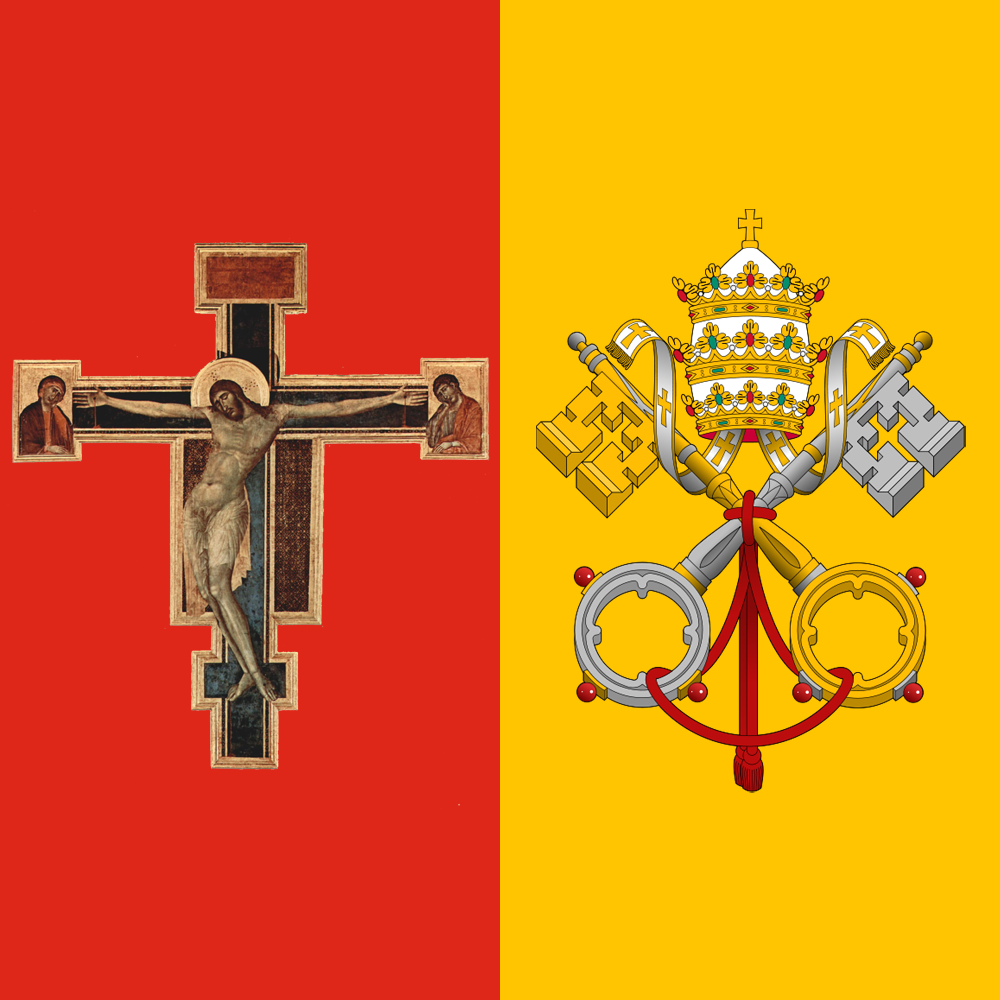 Image Flag of the Papal States (Medieval) png Alternative History
