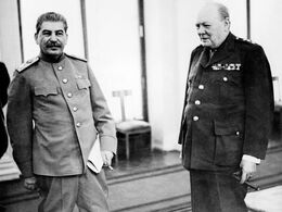 Churchill and Stalin