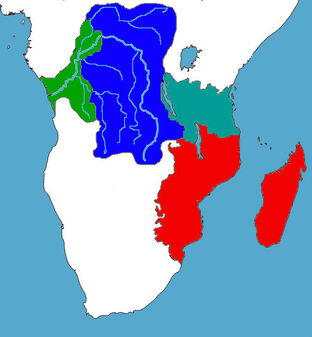 Africa with the Zaire and Zulu