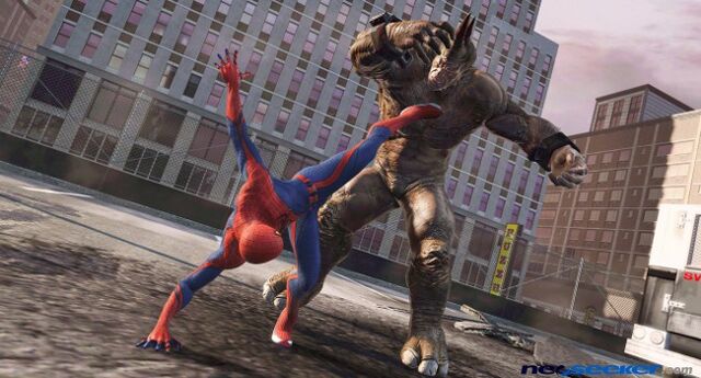 File:The-Amazing-Spider-Man Vs Rhino II.jpg