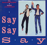 Say Say Say cover