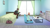 Shin With The Heroine At Home