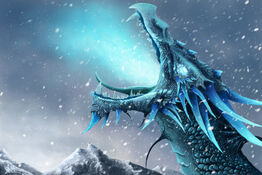 Ice dragon winter call by winterkeep-d5xbpic