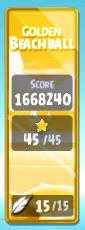 Golden Beachball Icon-1-