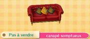 Canapé somptueux