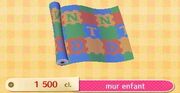 Mur enfant