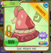 Epic Wizard Hat | Animal Jam Wiki | Fandom powered by Wikia
