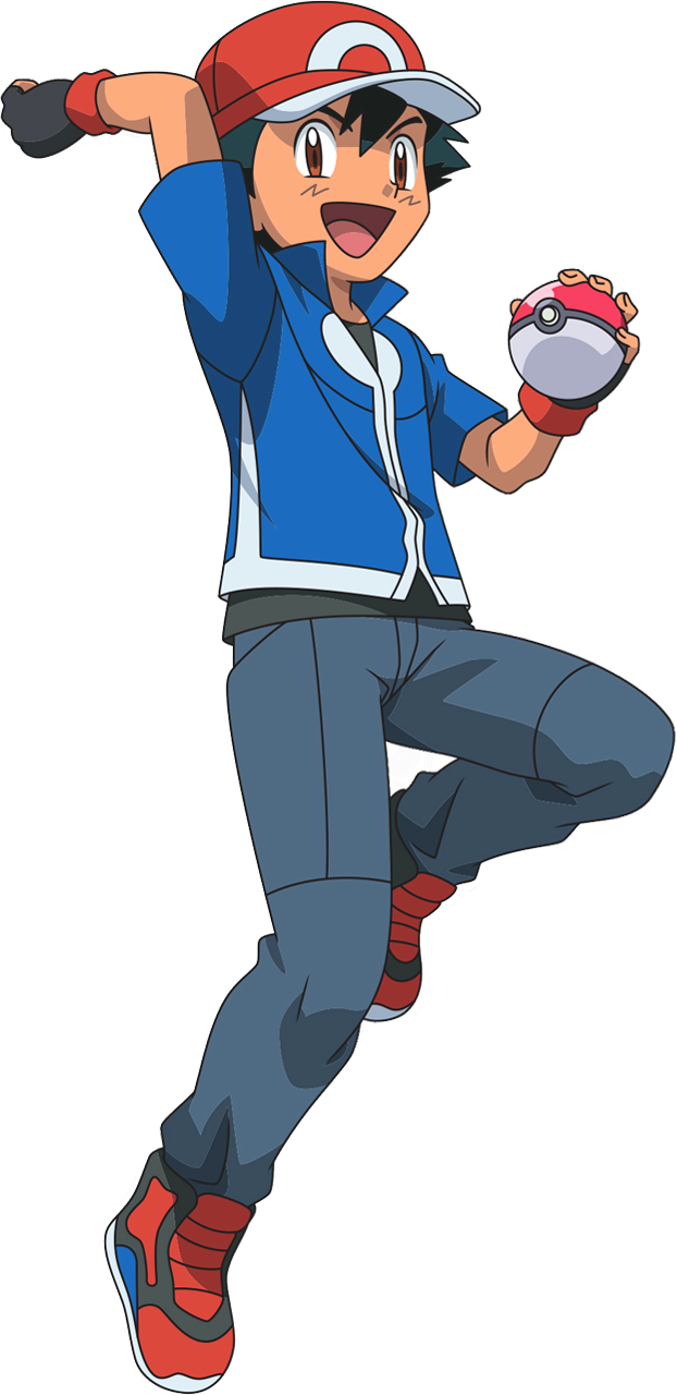 View Ash Pokemon Characters Png PNG