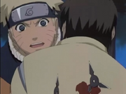 Chishima protect Naruto