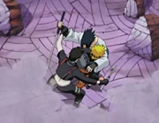 Sai intercepts Sasuke