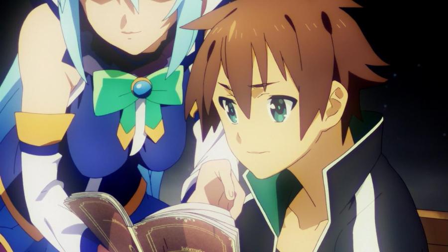 Image - Aqua's T and A 1 (KONOSUBA Ep 1).jpg | AnimeVice ...