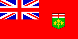 Flag of ontario