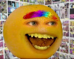 Rainbow unibrow