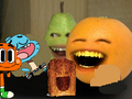 Annoying Orange Meets The Amazing World Of Gumball
