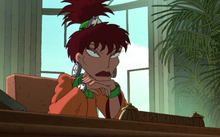 Coco confronts Stu in her office