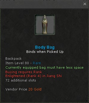 Body bag