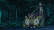 Amaimon e Behemoth aparecem no acampamento.png