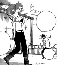Shura stealing Kurikara