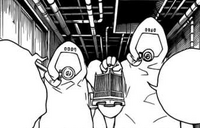 Saburota and Yukio search for the boy