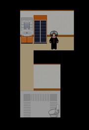 The bathroom