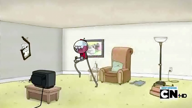 Arquivo:Benson trashing his house.png