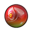 Treasure egg-piranha