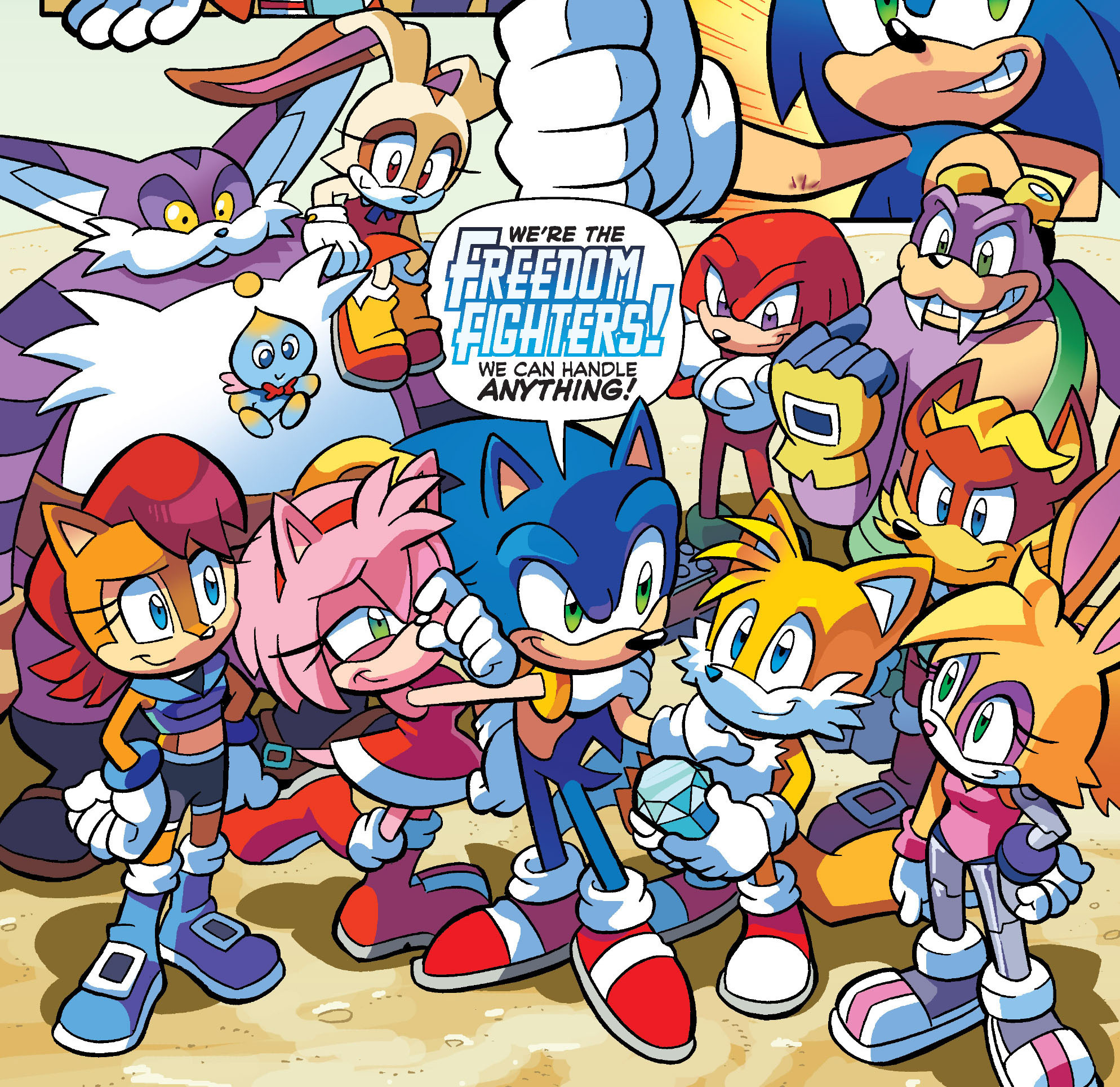 Sonic and the freedom fighters