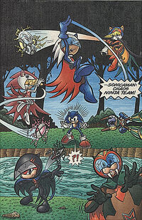 Sonicaman Chaos Ninja Team