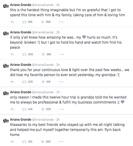 File:Ariana tweeting goodbye to her Grandpa.png