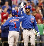 1239596289 Derrek Lee Kosuke Fukudome