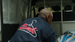 Gambi Cleaners employee uniform